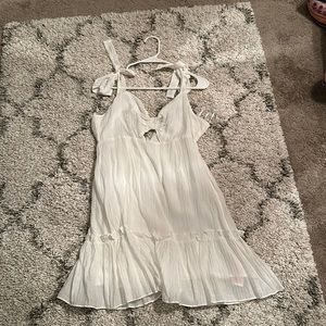 White sun dress